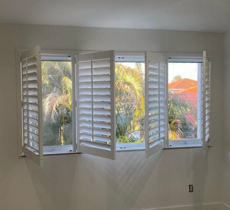 Shutters installed in a South Florida home