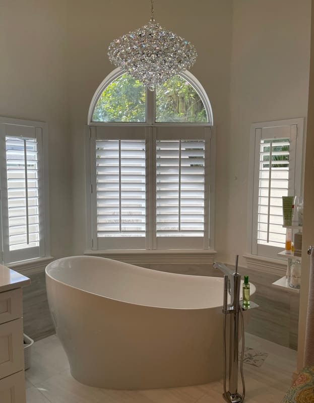 Shutters installed in a South Florida home