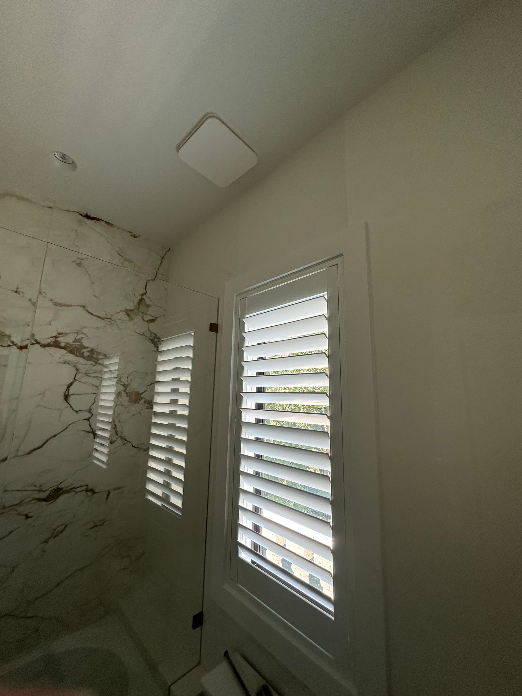Shutters installed in a South Florida home