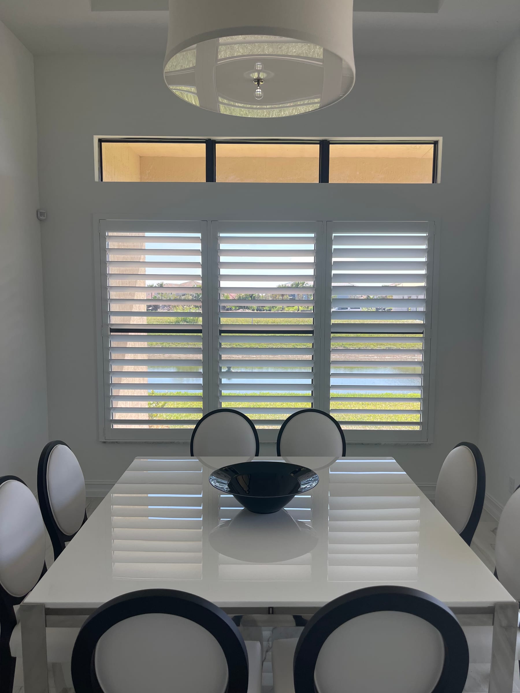 Shutters installed in a South Florida home