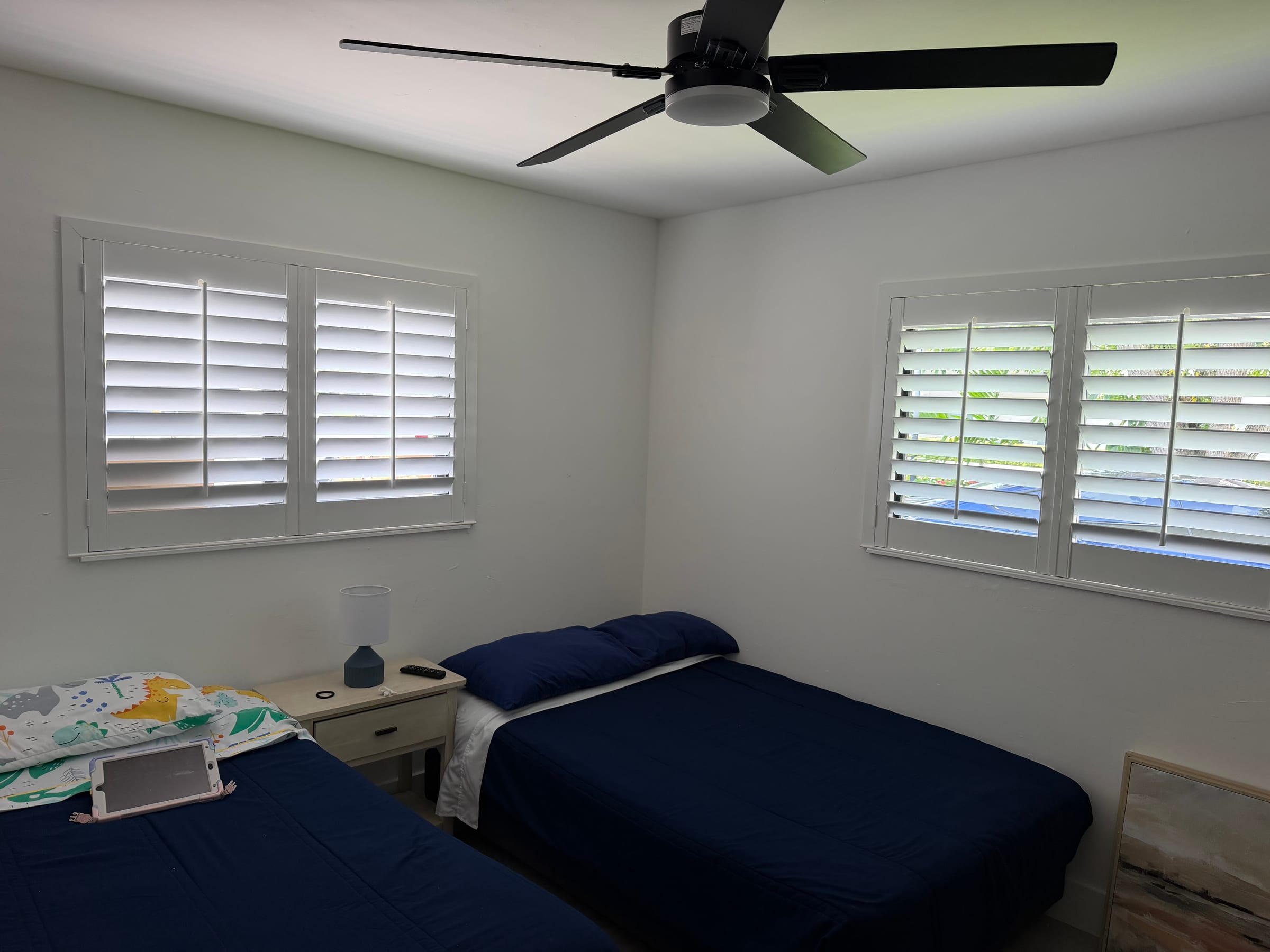 Shutters installed in a South Florida home